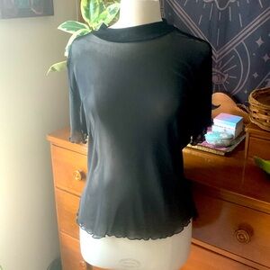 EUC Sheer Women’s Top